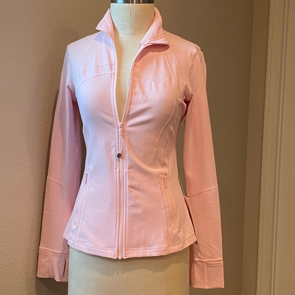 Lululemon Define Jacket Luon Strawberry Milkshake Size 10 NWT